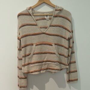 Billabong striped hoodie